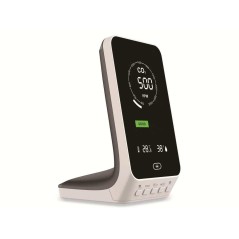 TFA AIRCO2NTROL UP Thermo-hygro-CO2 Meter Indoor - White | Optimize Air Quality & Comfort